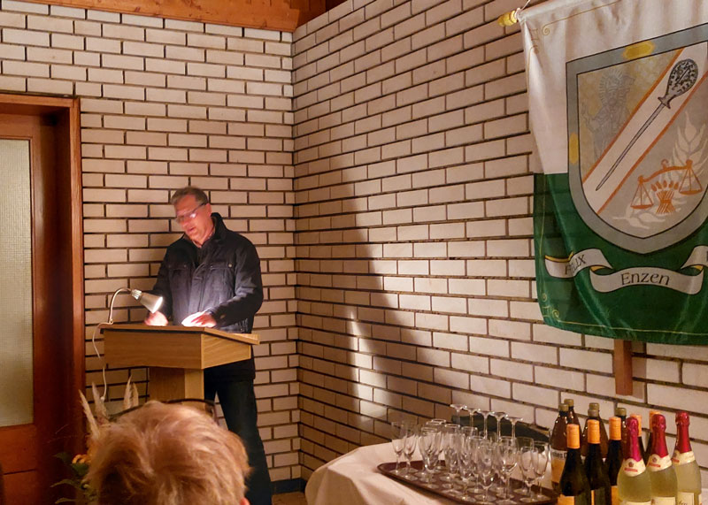 Ansprache des Zülpicher Bürgermeisters Ulf Hürtgen
